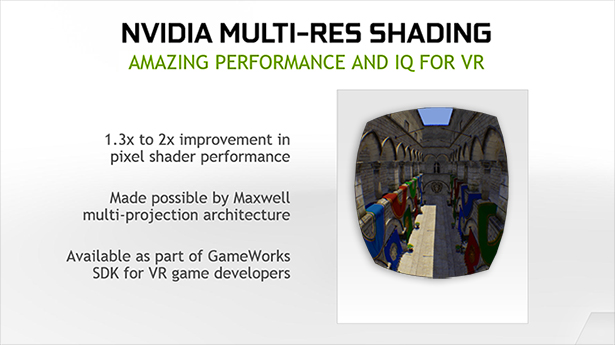 NVIDIA Multi-res shading NVIDIA Multi-res shading