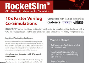 Symulacje Verilog na układach GPU z oprogramowaniem RocketSim Symulacje Verilog na układach GPU z oprogramowaniem RocketSim