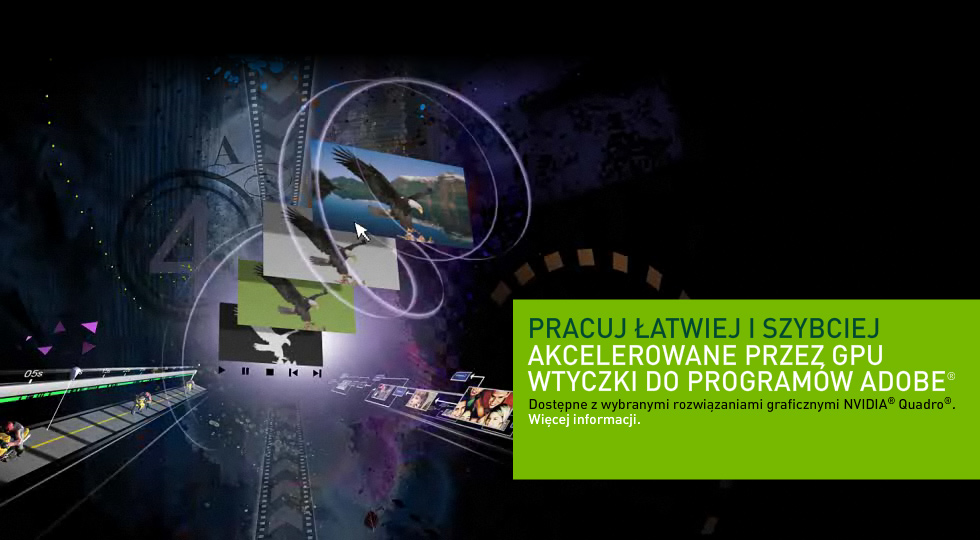 PRACUJ ŁATWIEJ I SZYBCIEJ AKCELEROWANE PRZEZ GPU WTYCZKI DO PROGRAMÓW ADOBE 