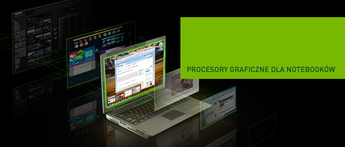 Procesory graficzne dla notebooków