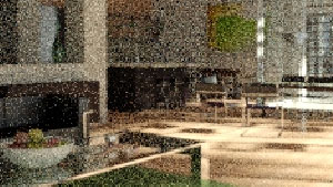 Rendering z użyciem narzędzia iray na CPU po 2 minutach