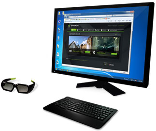 KORZYSTAJ ZE STRUMIENIOWEGO PRZESYŁANIA 3D Z NVIDIA 3D VISION