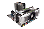 Dzięki dwóm kartom GeForce GTX 690, zainstalowanych w komputerze w trybie Quad SLI, gracze mogą wykorzystać moc czterech współpracujących ze sobą procesorów graficznych. Wydajność takiego zestawu jest po prostu nieziemska. - Zobacz Dzięki dwóm kartom GeForce GTX 690, zainstalowanych w komputerze w trybie Quad SLI, gracze mogą wykorzystać moc czterech współpracujących ze sobą procesorów graficznych. Wydajność takiego zestawu jest po prostu nieziemska. - Zobacz