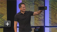 Jen-Hsun Huang announcing Fermi
