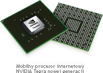 Tegra 250 Mobilny procesor internetowy