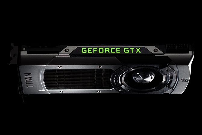 Elegancka konstrukcja karty graficznej GeForce GTX TITAN Black