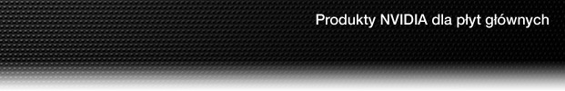 produkty NVIDIA dla płyt głównych