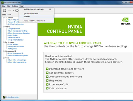 nvidia graphics card update nvidia graphics card update